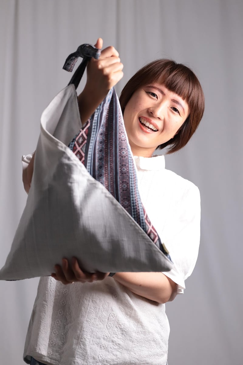 Upcycled Fabric Tote Bag